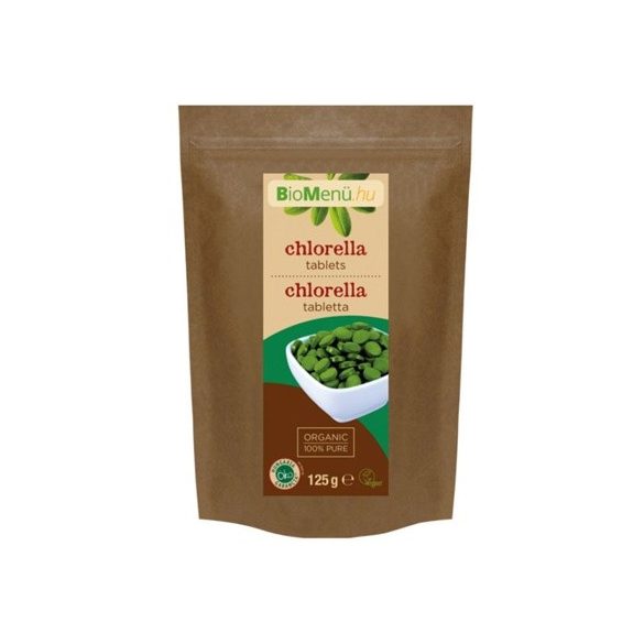 BIO BIOMENÜ CHLORELLA TABLETTA 125G