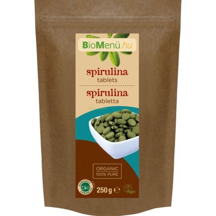 BIO BIOMENÜ SPIRULINA TABLETTA 125G