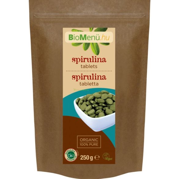 BIO BIOMENÜ SPIRULINA TABLETTA 125G