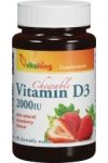 Vitaking Epres D3-vitamin 2000NE rágótabletta (90 db)