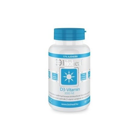 Bioheal D3-vitamin 3000 NE 70db