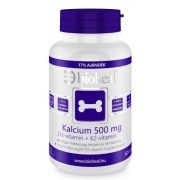 Bioheal kalcium 500 mg + D3-vitamin +K2-vitamin 70db