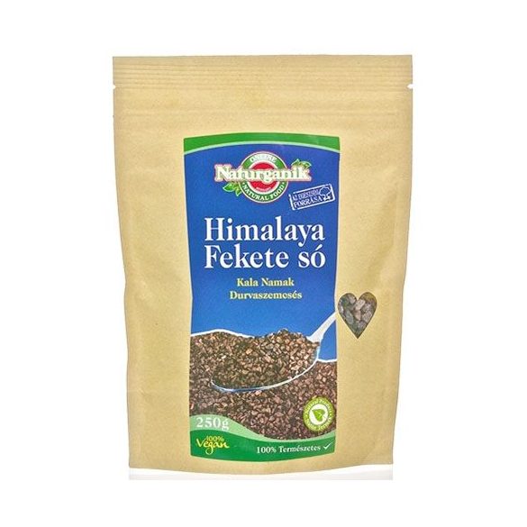 NATURMIND NATÚR FEKETE SÓ FINOM 250G