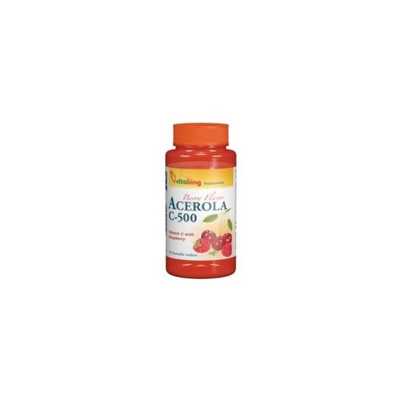 VITAKING ACEROLA C 500MG RÁGÓTABLETTA 40DB