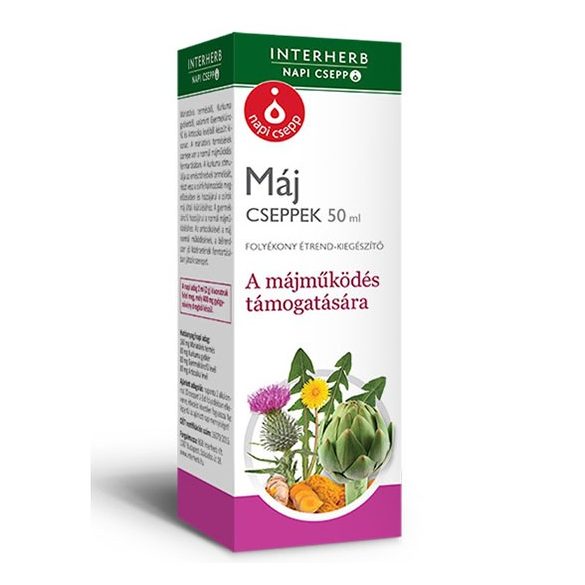 INTERHERB NAPI CSEPP MÁJ CSEPPEK 50ML