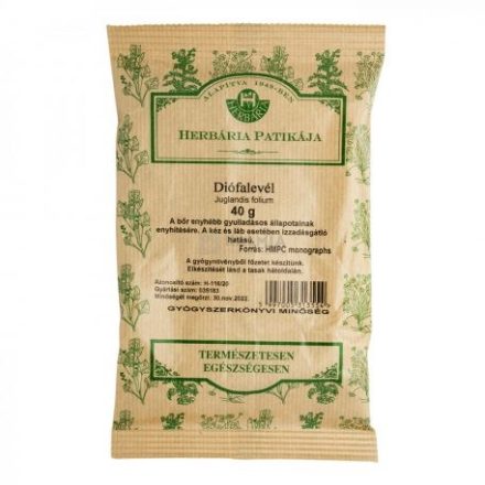 HERBÁRIA TEA DIÓFALEVÉL SZÁLAS 40G