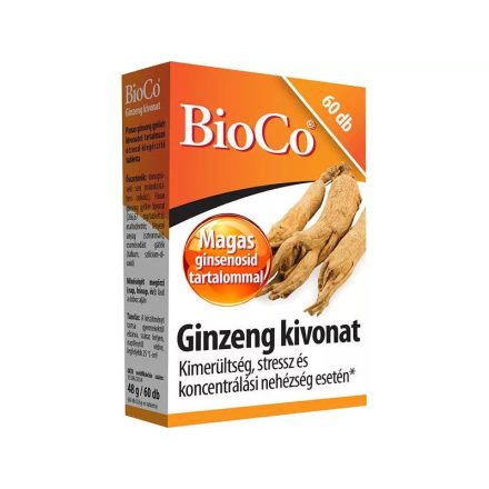 BIOCO GINZENG KIVONAT 60DB