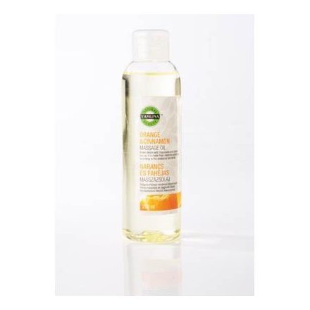 YAMUNA NÖVÉNYI MASSZÁZSOLAJ NARANCS-FAHÉJAS 250ML