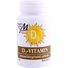 DR.M PRÉMIUM D3 -VITAMIN TABLETTA 120DB