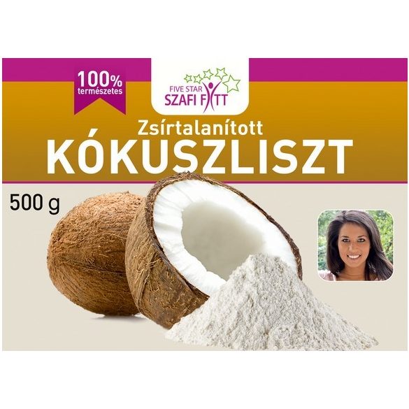 SZAFI REFORM ZSÍRTALANÍTOTT FINOMSZEMCSÉS KÓKUSZLISZT 500G