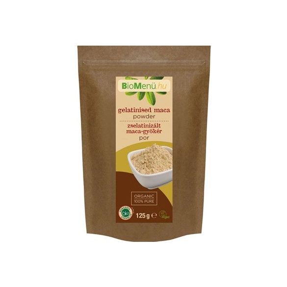 BIO BIOMENÜ ZSELATINIZÁLT MACA GYÖKÉR POR 125G
