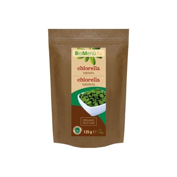 BIO BIOMENÜ CHLORELLA POR 125G