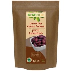 BIO BIOMENÜ PERUI ZÚZOTT NYERS KAKAÓBAB 125G