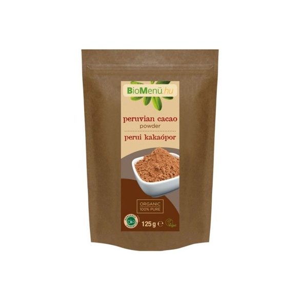BIO BIOMENÜ PERUI KAKAÓPOR 125G