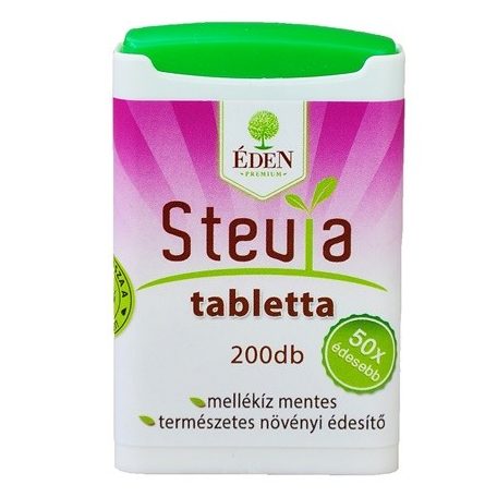 Éden prémium stevia tabletta 200db