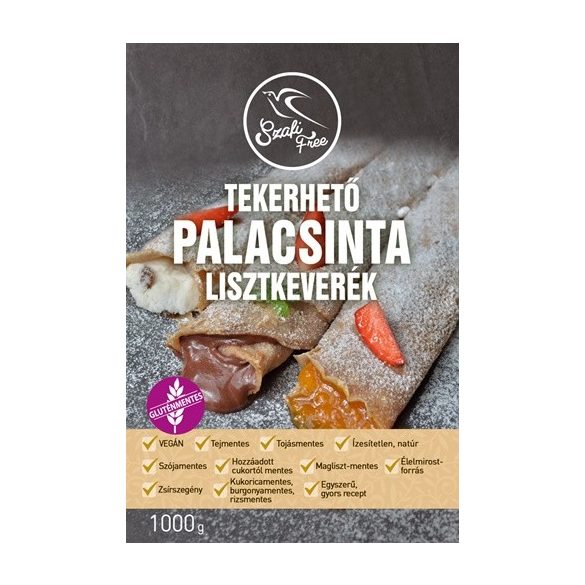 SZAFI FREE GLUTÉNMENTES HAJDINÁS PALACSINTA LISZTKEVERÉK 1000G