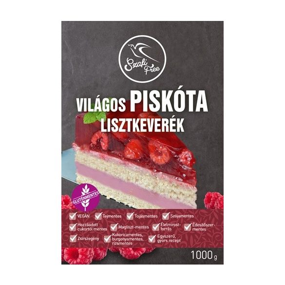 SZAFI FREE GLUTÉNMENTES HAJDINÁS PISKÓTA LISZTKEVERÉK 1000G