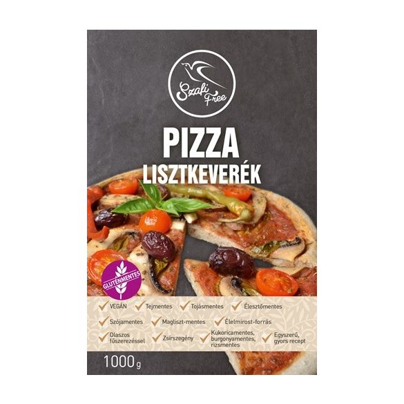 SZAFI FREE GLUTÉNMENTES PIZZA LISZTKEVERÉK 1000G