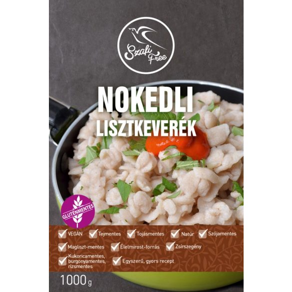 SZAFI FREE GLUTÉNMENTES NOKEDLI ÉS HÁZITÉSZTA LISZTKEVERÉK 1000G