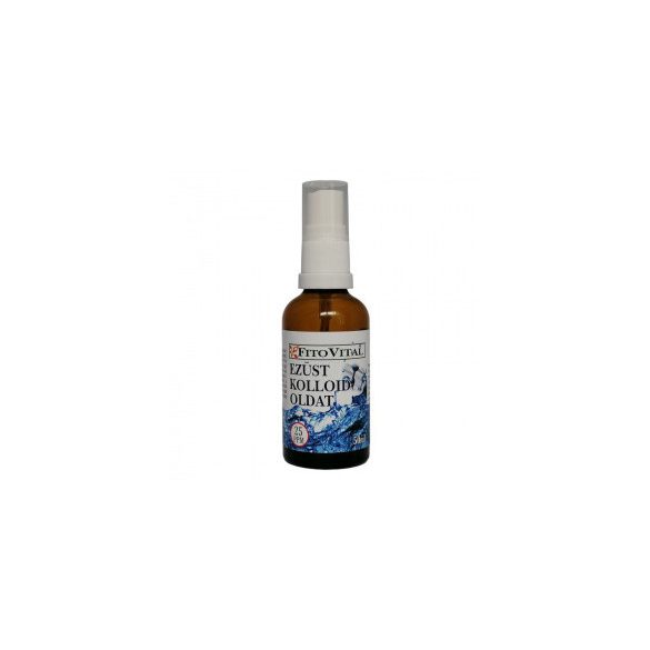 FitoVital 25 PPM szórófejes ezüst kolloid szájspray 50ml