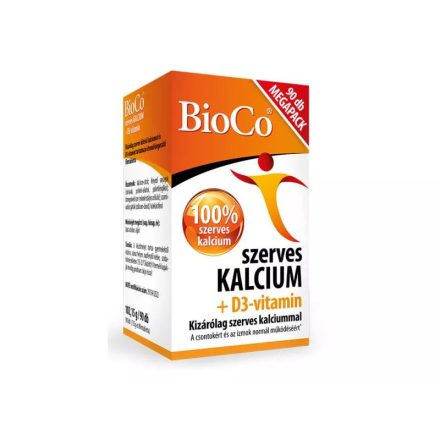 BIOCO KALCI-CITRÁT+D3 VITAMIN MEGAPACK 90DB