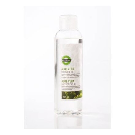 YAMUNA NÖVÉNYI MASSZÁZSOLAJ ALOE VERÁS 250ML