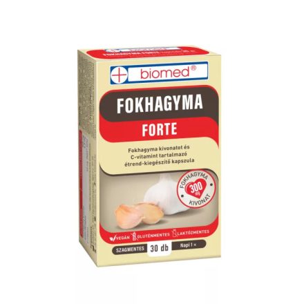 BIOMED FOKHAGYMA FORTE KAPSZULA 30DB