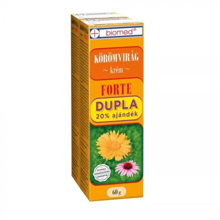 BIOMED KÖRÖMVIRÁG KRÉM FORTE DUPLA 2X60G