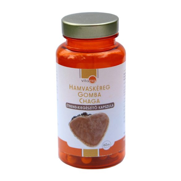 Vitamed prémium - Hamvaskéreg gomba Chaga étrend-kiegészítő kapszula