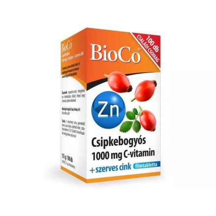 BIOCO C+CINK RETARD C-VITAMIN 1000MG 100DB