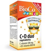 BioCo  Junior C+ D duo rágótabletta(100 db)