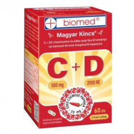 BIOMED MAGYAR KINCS C+D VITAMIN KAPSZULA 60DB