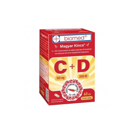 BIOMED MAGYAR KINCS C+D VITAMIN KAPSZULA 60DB