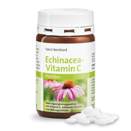 SANCT BERNHARD ECHINACEA+C-VITAMIN PASZTILLA 200 DARABOS