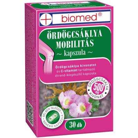 BIOMED ÖRDÖGCSÁKLYA MOBILITÁS KAPSZULA 30DB