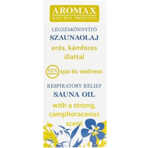 Aromax szaunaolaj légzéskönnyítő 10ml