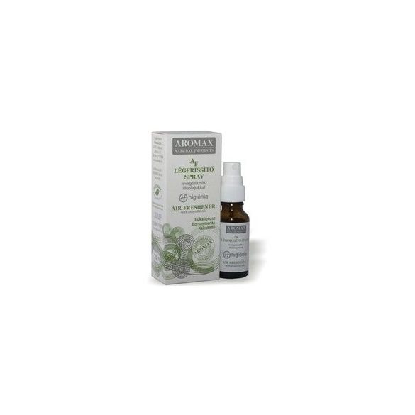 AROMAX ANTIBAKTERIA SPRAY EUKALIPTUSZ + BORSMENTA + KAKUKKFŰ 20ML