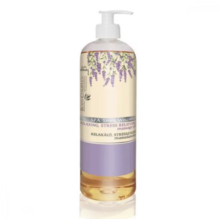 SPA SPIRIT WELLNESS RELAXÁLÓ STRESSZOLDÓ MASSZÁZSOLAJ 1000ML