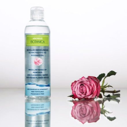 Aromax Botanica Micellás sminklemosó és arctisztító víz aloe verával 