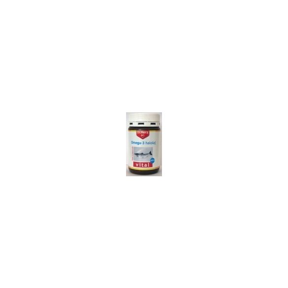 DR. HERZ OMEGA-3 HALOLAJ 1000MG LÁGYZSELATIN KAPSZULA 60DB