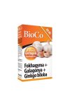 BIOCO FOKHAGYMA+GALAGONYA+GINKGO BILOBA KAPSZULA 60DB