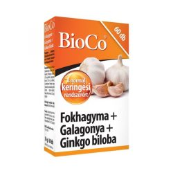 BIOCO FOKHAGYMA+GALAGONYA+GINKGO BILOBA KAPSZULA 60DB
