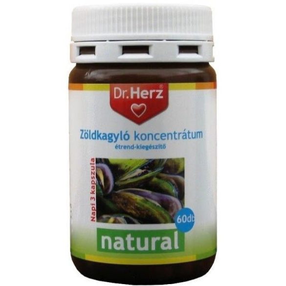 DR.HERZ ZÖLDKAGYLÓ KONCENTRÁTUM 60DB