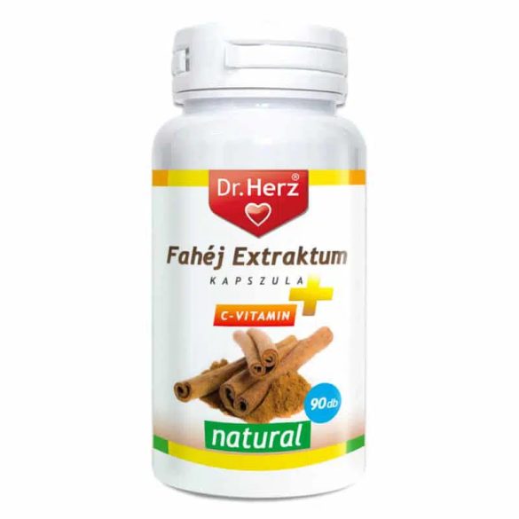 DR.HERZ FAHÉJ EXTRAKTUM KAPSZULA 90DB