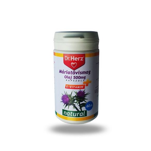 DR.HERZ MÁRIATÖVISMAG OLAJ 500MG KAPSZULA 60DB