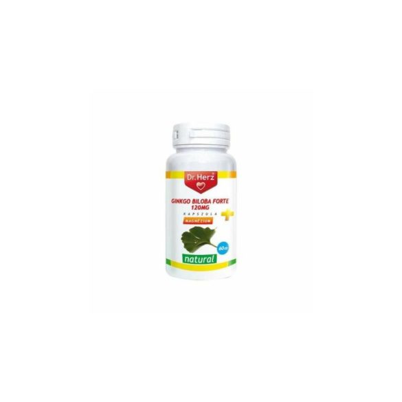 DR.HERZ GINKGO BILOBA FORTE 120MG+MAGNÉZIUM KAPSZULA 60DB