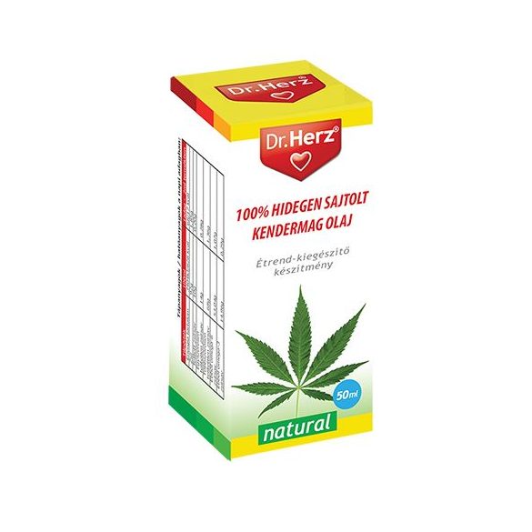 DR.HERZ KENDERMAG OLAJ 100% HIDEGEN SAJTOLT 50ML