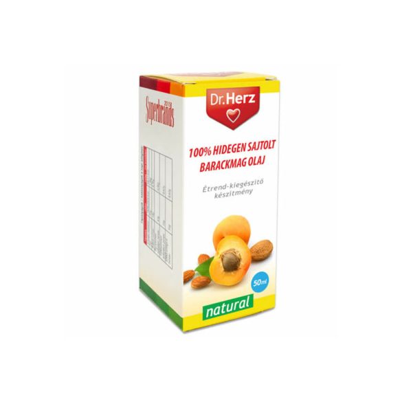 DR.HERZ BARACKMAG OLAJ 100% HIDEGEN SAJTOLT 50ML