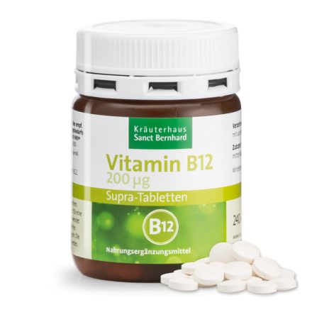 SANCT BERNHARD B12-VITAMIN SUPRA TABLETTA 240 DARABOS