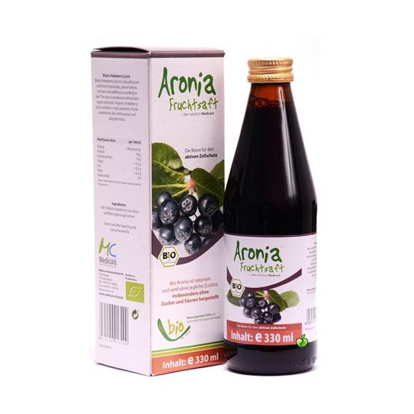 BIO MEDICURA FEKETE BERKENYE 100% GYÜMÖLCSLÉ 330ML